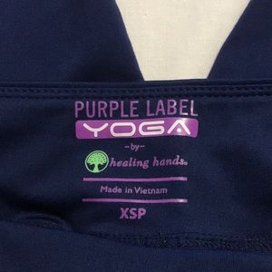 Purple label yoga by Healing Hands scrubs